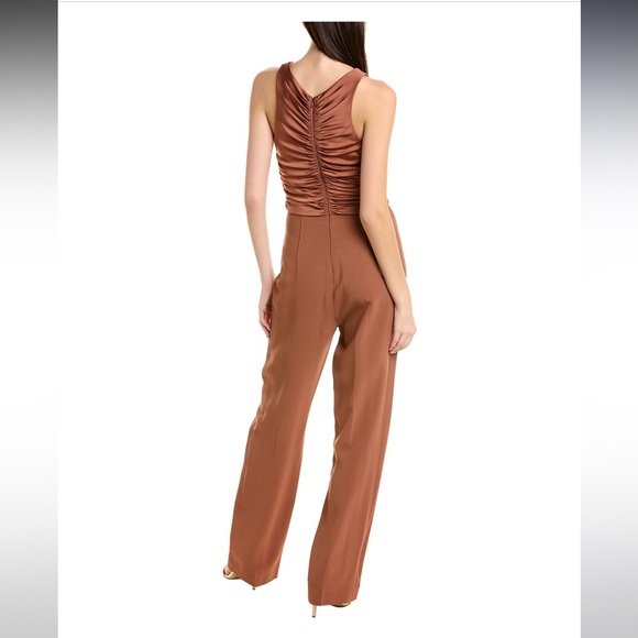 Et Ochs Xavier Ruched Straight Leg Jumpsuit - Picture 2 of 9